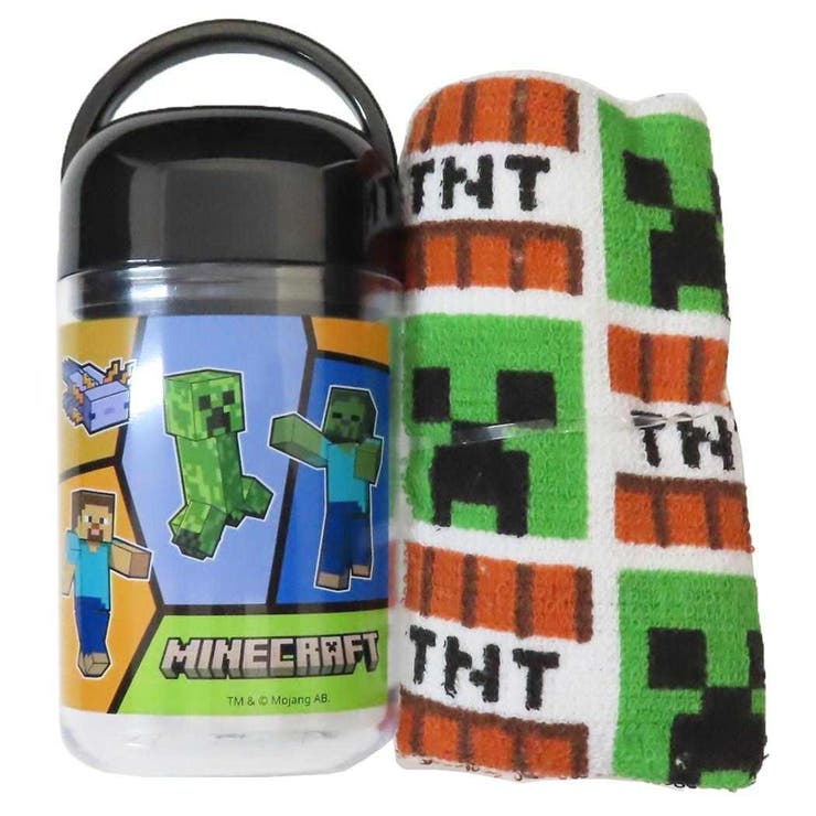 マインクラフト おしぼりセット 抗菌ケース付おしぼり | cinemacollection | 詳細画像2 