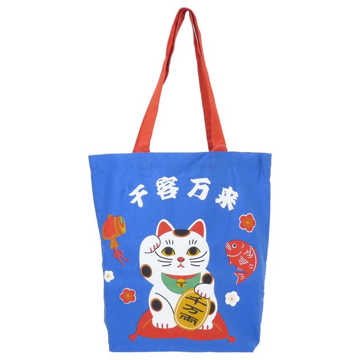 カイウンマネキネコ トートバッグ A4トート | cinemacollection | 詳細画像1 