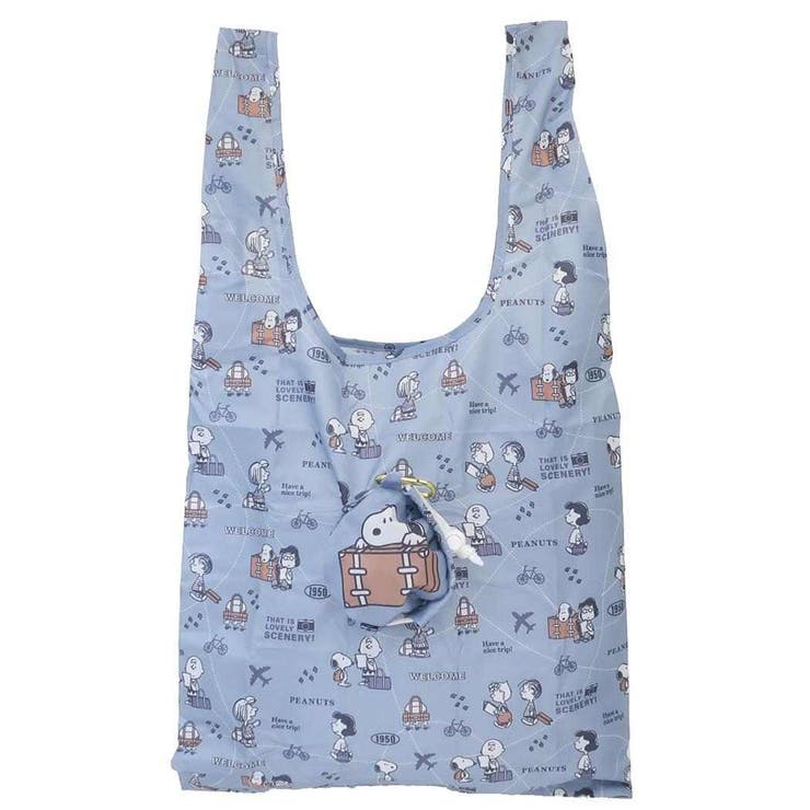 スヌーピー ショッピングバッグ スヌーピーポーチ付きエコバッグ | cinemacollection | 詳細画像1 