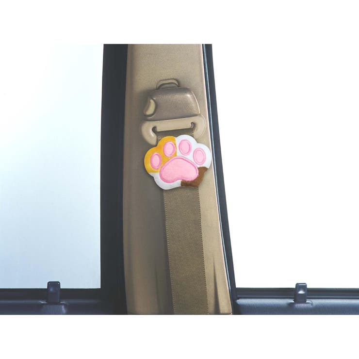 カー用品 ふわふわ肉球シートベルトストッパー ねこ | cinemacollection | 詳細画像5 