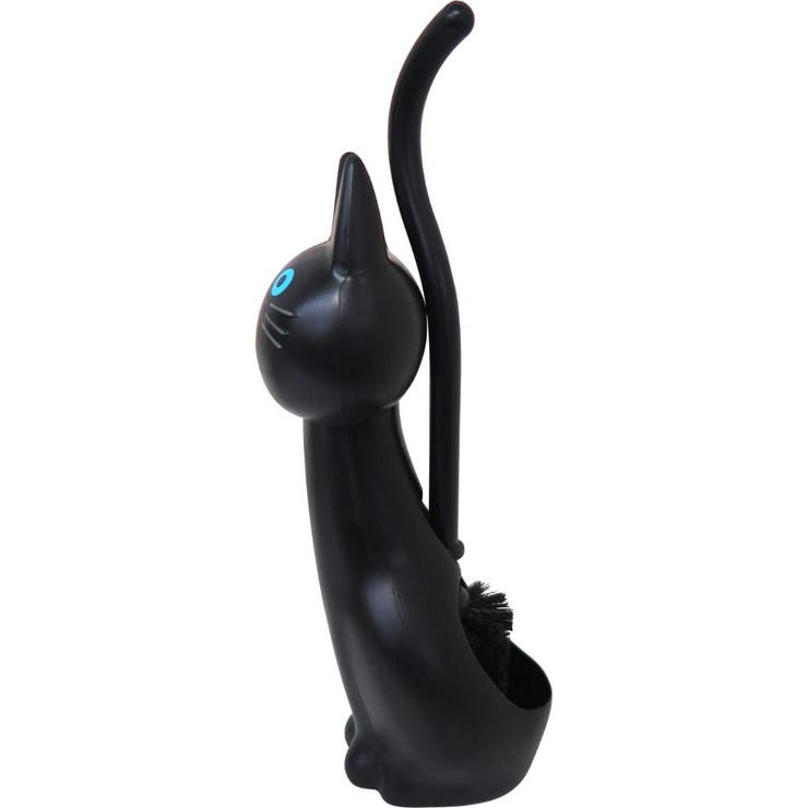 トイレ用品 ねこのトイレブラシ クロ | cinemacollection | 詳細画像2 