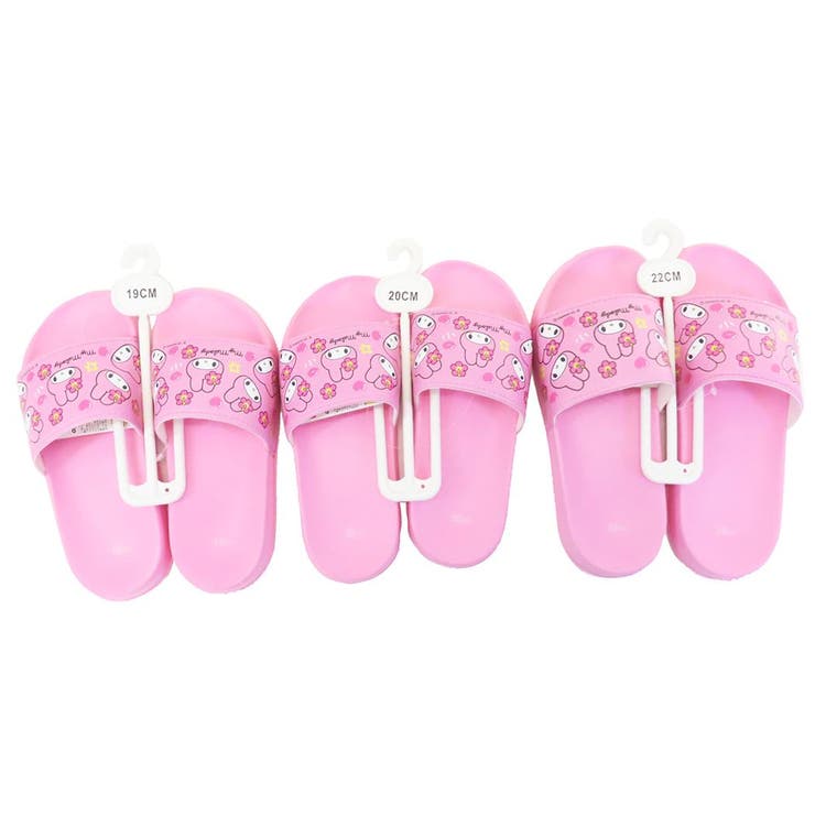 可愛いマイメロディ ピンク サンダル マイメロディ 子供用サンダル シャワーサンダル[品番：BREW0178987