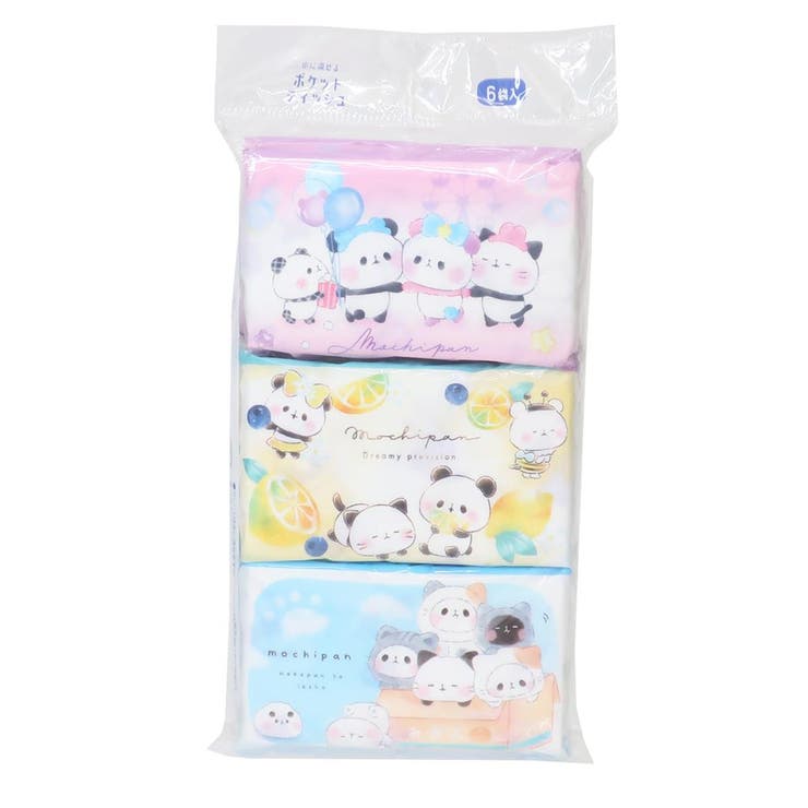 もちもちパンダ ティッシュ ポケットティッシュ | cinemacollection | 詳細画像1 