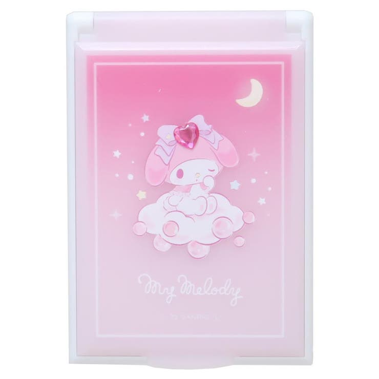 マイメロディ 手鏡 ストーン付きカードミラー[品番：BREW0178878