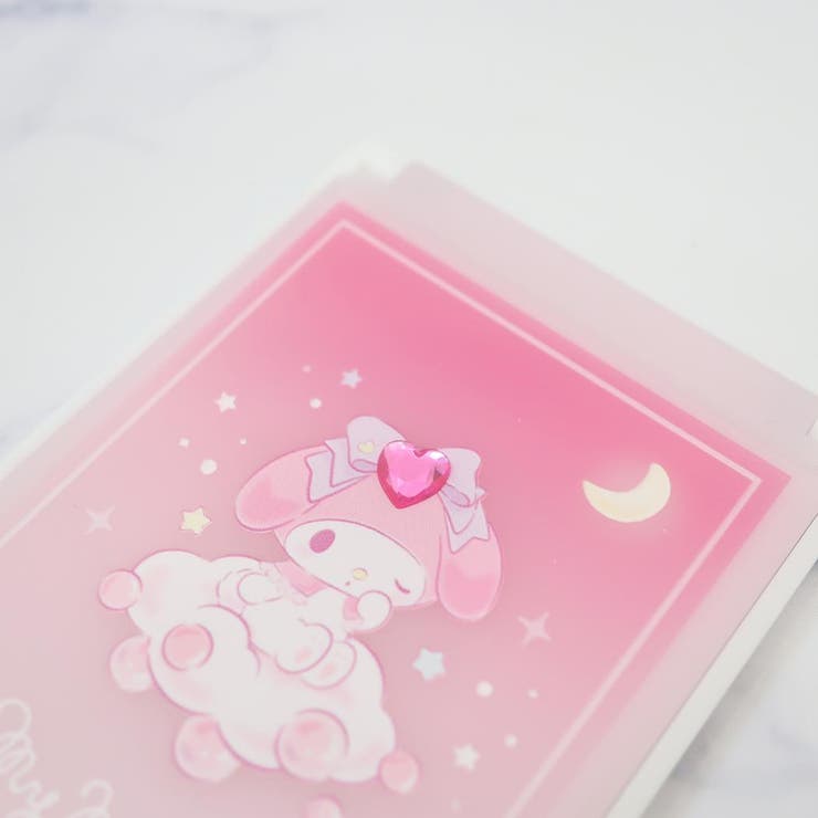 マイメロディ 手鏡 ストーン付きカードミラー[品番：BREW0178878