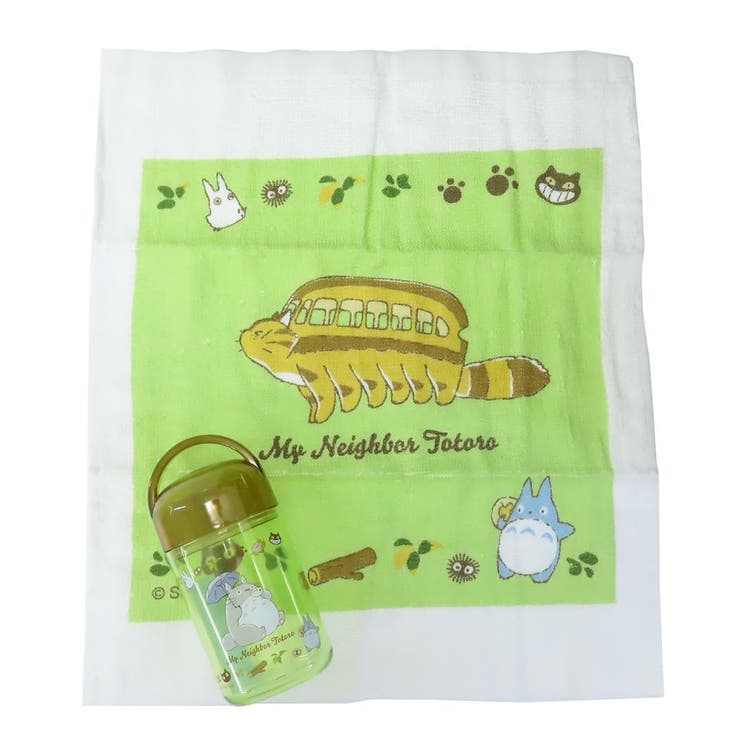 となりのトトロ ランチグッズ 抗菌ケース付おしぼり | cinemacollection【KIDS】 | 詳細画像1 