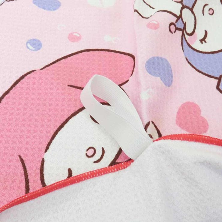 マイメロディ 子供用プールタオル クイックドライジュニアバスタオル | cinemacollection【KIDS】 | 詳細画像4 