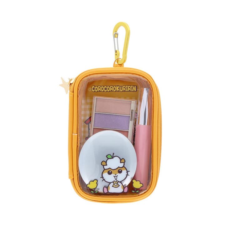 コロコロクリリン ぬいぐるみ レトロ ポーチ ナガノ×サンリオキャラクターズ フェイスポーチ コロコロ