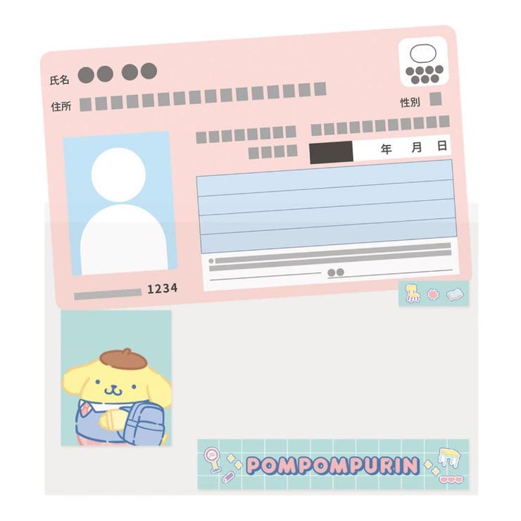 ポムポムプリン カードケース マイナカードクリアケース | cinemacollection | 詳細画像7 