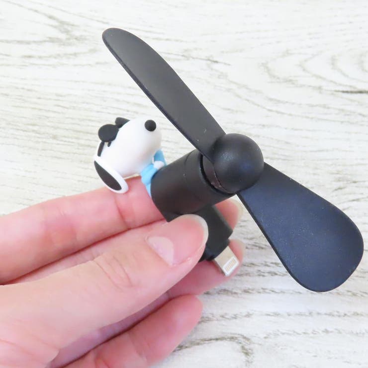 スヌーピー 携帯用扇風機 コネクタ付きミニクールファン | cinemacollection | 詳細画像2 