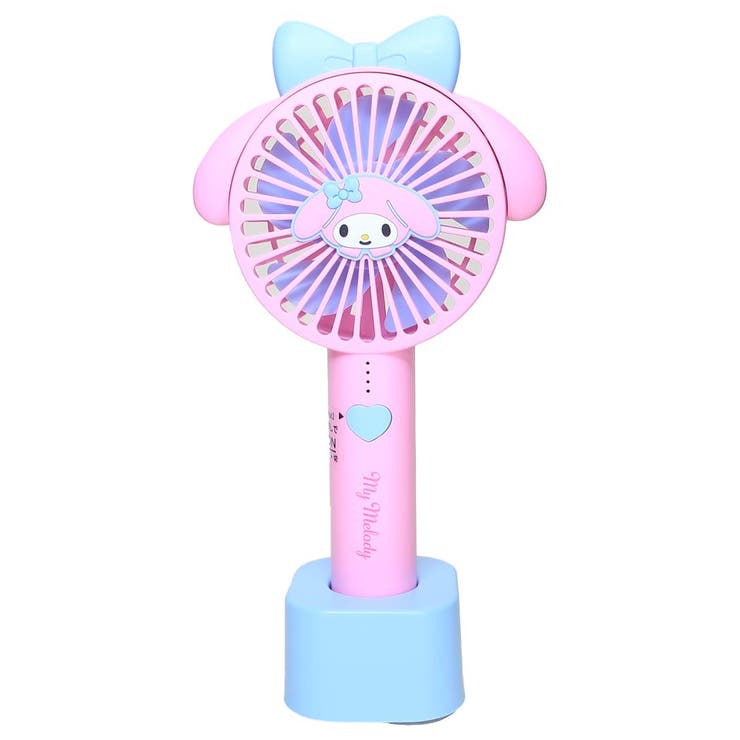 マイメロディ 携帯用扇風機 耳付きスタンドファン | cinemacollection | 詳細画像1 