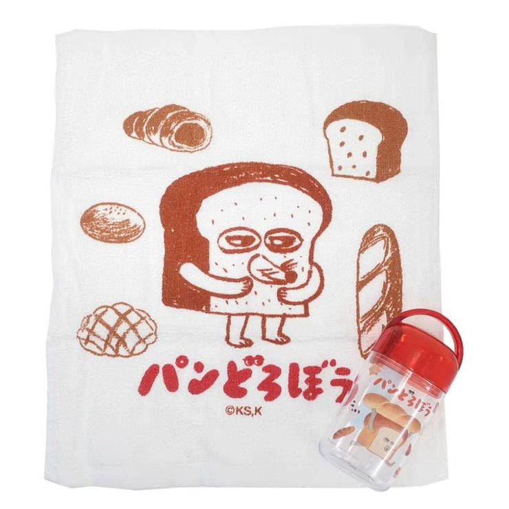 パンどろぼう おしぼりセット 抗菌ケース付おしぼり | cinemacollection | 詳細画像1 
