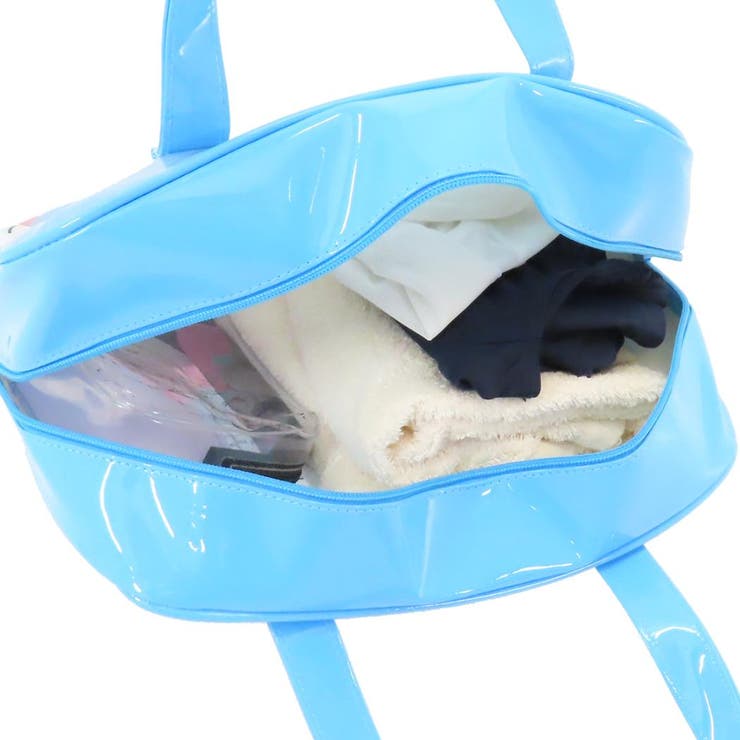 シナモロール プールバッグ ビニールボストンバッグ | cinemacollection | 詳細画像3 