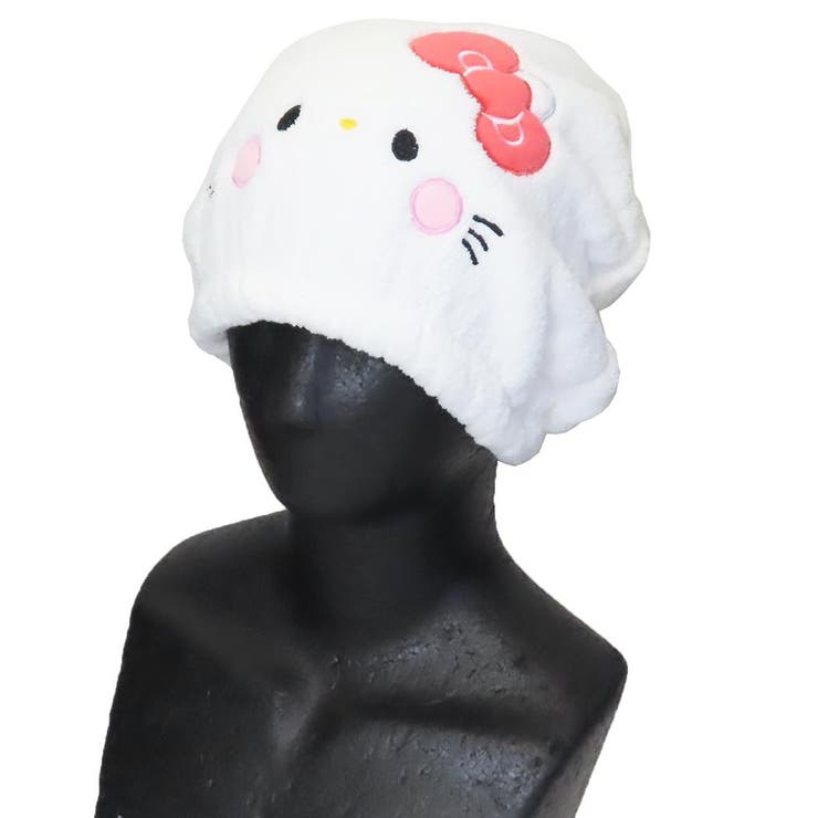 サンリオxもちぱん ヘアドライタオル帽子 キャップタオル | cinemacollection | 詳細画像3 