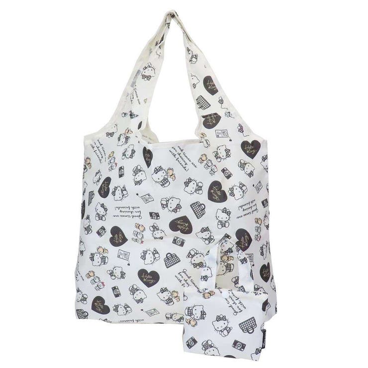 ハローキティ エコバッグ 折りたたみショッピングバッグ | cinemacollection | 詳細画像1 