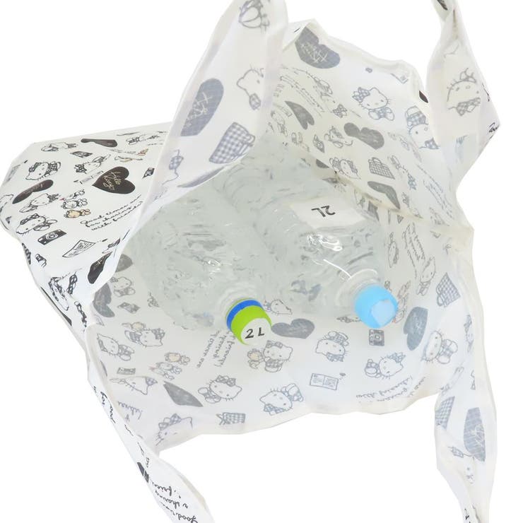 ハローキティ エコバッグ 折りたたみショッピングバッグ | cinemacollection | 詳細画像3 