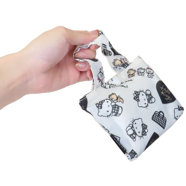 ハローキティ エコバッグ 折りたたみショッピングバッグ | cinemacollection | 詳細画像4 