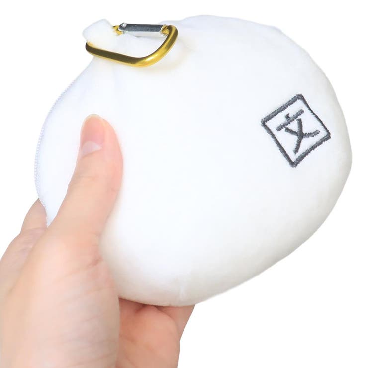 お文具といっしょ ミニポーチ カラビナ付きぬいぐるみファスナーマスコット | cinemacollection | 詳細画像2 