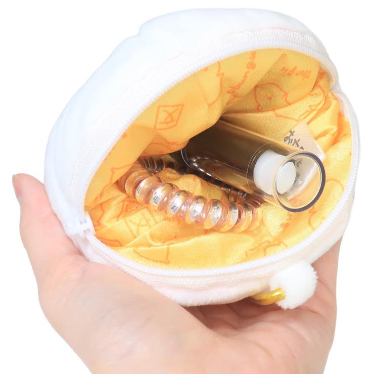 お文具といっしょ ミニポーチ カラビナ付きぬいぐるみファスナーマスコット | cinemacollection | 詳細画像3 