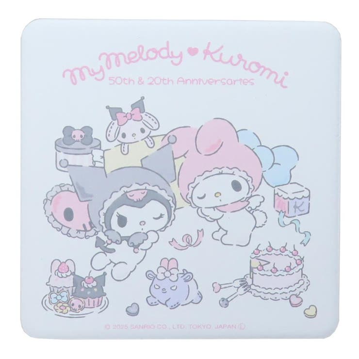 マイメロディ＆クロミ テーブルウェア 角型陶製吸水コースター | cinemacollection | 詳細画像1 