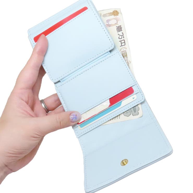 シナモロール ミニウォレット 三つ折り財布 | cinemacollection | 詳細画像5 