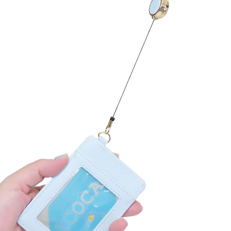 シナモロール 定期入れ リール付き単パスケース | cinemacollection | 詳細画像3 