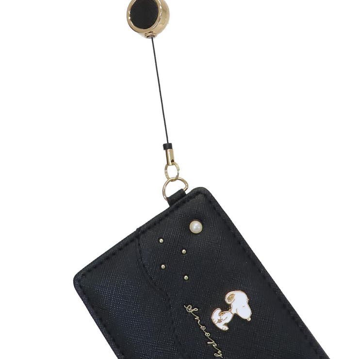 スヌーピー 定期入れ リール付き単パスケース | cinemacollection | 詳細画像3 