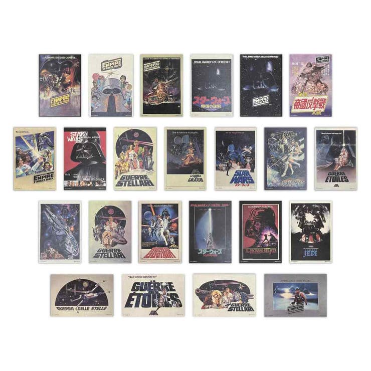 スターウォーズ コレクション雑貨 アートカードコレクション全23