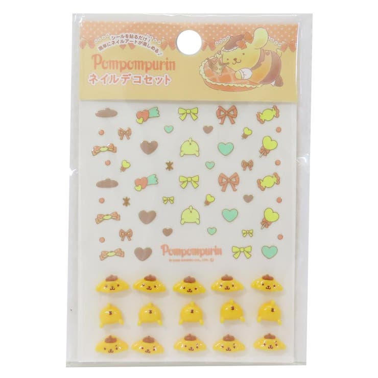 ポムポムプリン ネイルシール ネイルデコセット | cinemacollection | 詳細画像1 