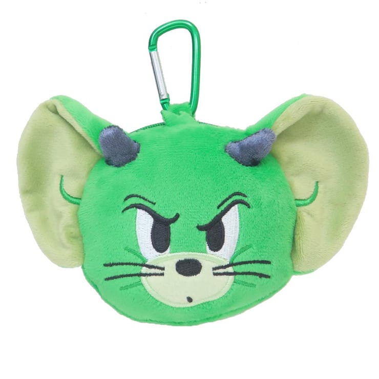 トム＆ジェリー ミニポーチ カラビナ付きぬいぐるみファスナーマスコット | cinemacollection | 詳細画像1 