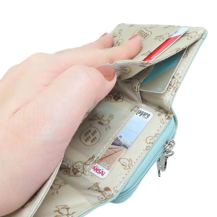 スヌーピー ミニウォレット コンパクト三つ折り財布 | cinemacollection | 詳細画像4 