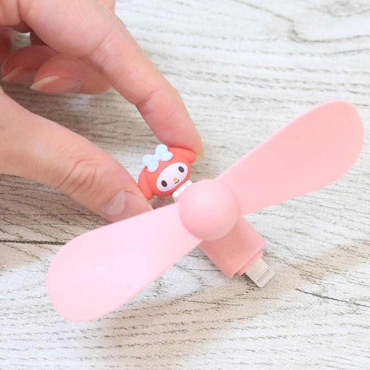 マイメロディ 携帯用扇風機 コネクタ付きミニクールファン | cinemacollection | 詳細画像2 