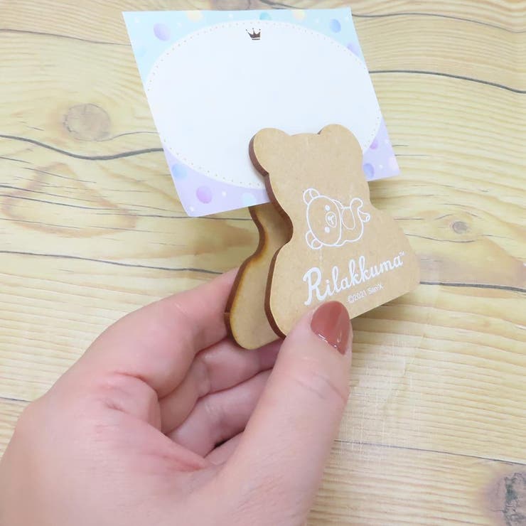 リラックマ クリップ ダイカットメモスタンド | cinemacollection | 詳細画像2 