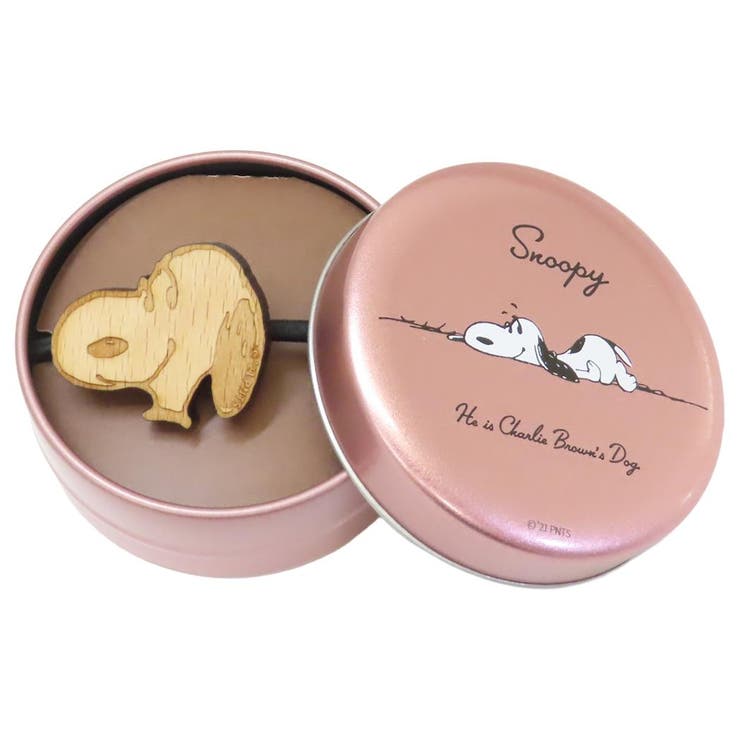 スヌーピー ヘアアクセ ウッドヘアゴム | cinemacollection | 詳細画像1 