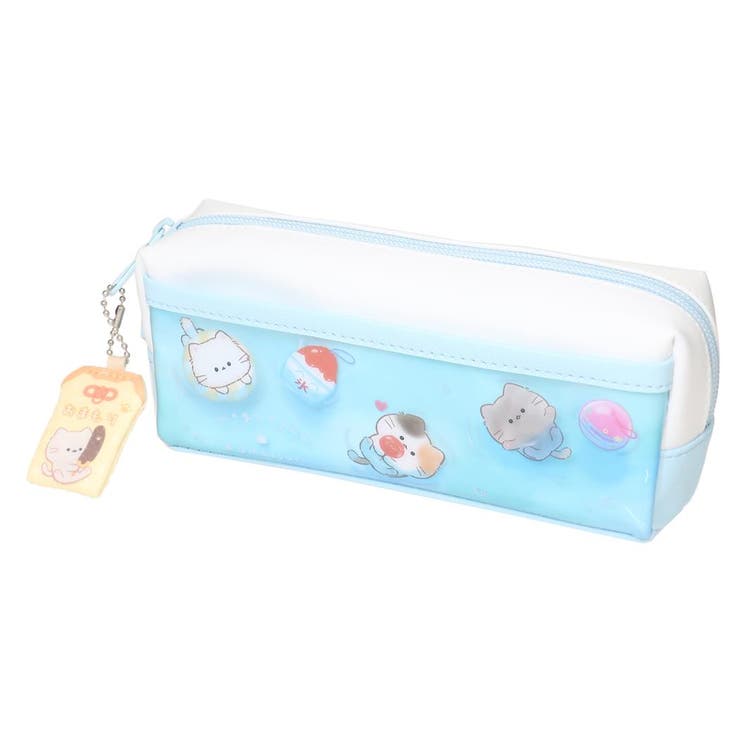 筆箱の守り神 もぐにゃん ペンポーチ シークレットお守り付きBOXペンケース[品番