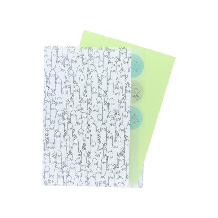 ムーミン ポケットファイル ダイカットクリアファイル5P | cinemacollection | 詳細画像3 