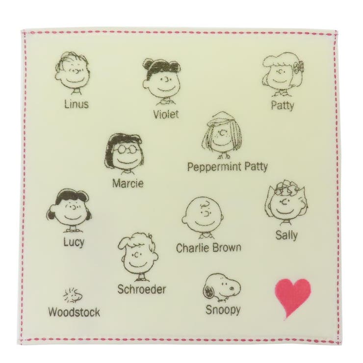 スヌーピー ミニタオル イニシャルミニタオル | cinemacollection | 詳細画像1 