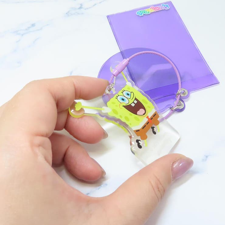 スポンジボブ カードケース チェキ収納＆バッジホルダー | cinemacollection | 詳細画像2 