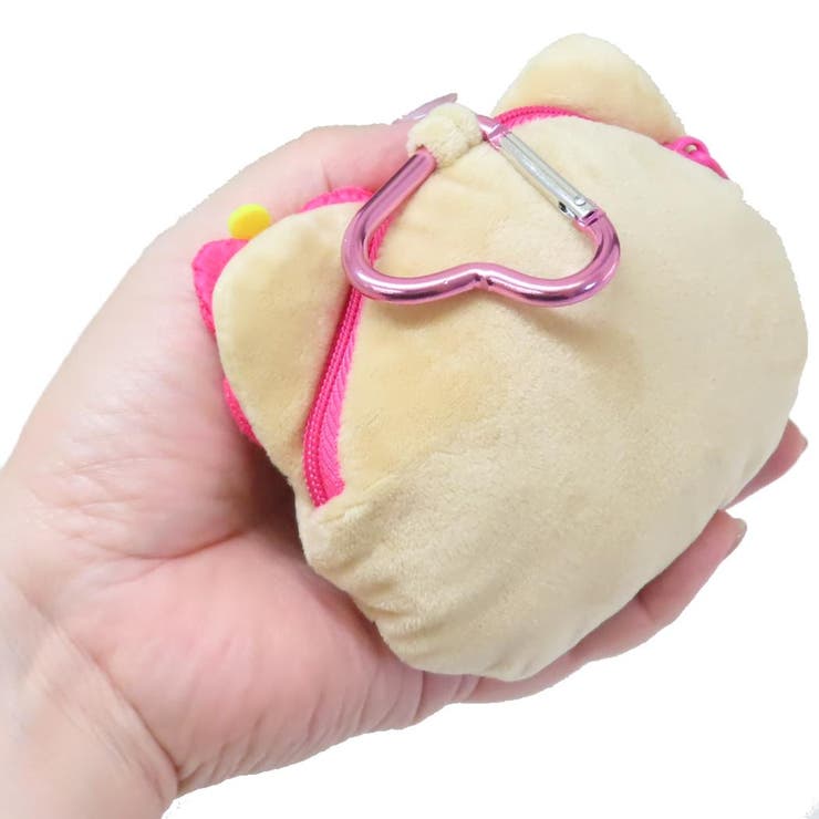 ハローキティ ミニポーチ カラビナ付きぬいぐるみファスナーマスコット | cinemacollection | 詳細画像2 