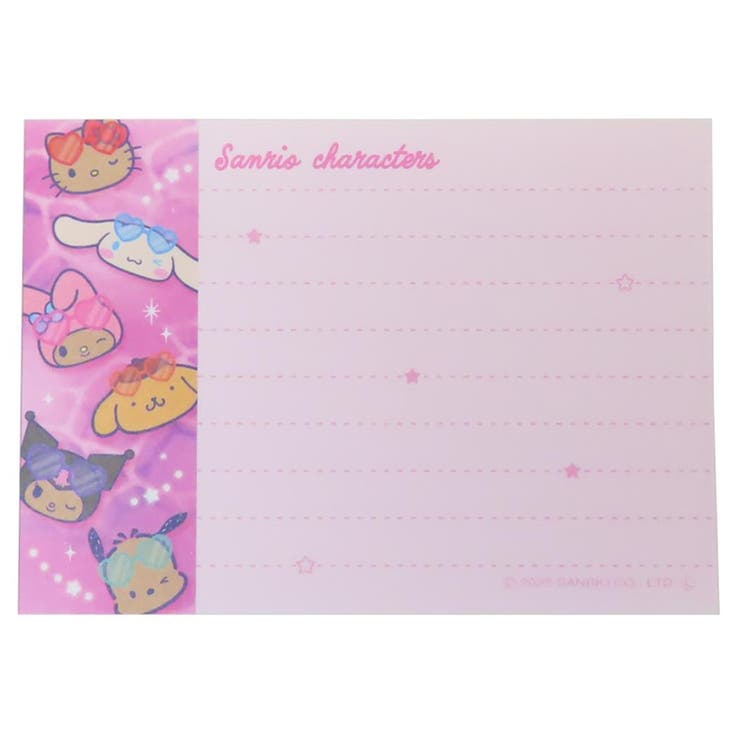 サンリオキャラクターズ メモ帳 ミニメモ | cinemacollection | 詳細画像3 
