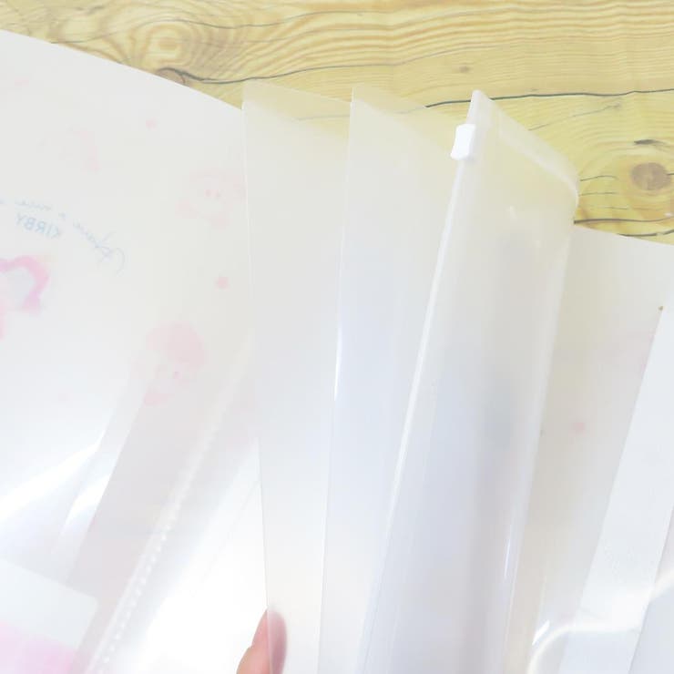 星のカービィ ポケットファイル ロゴテープ付き6ポケットクリアファイル | cinemacollection | 詳細画像3 