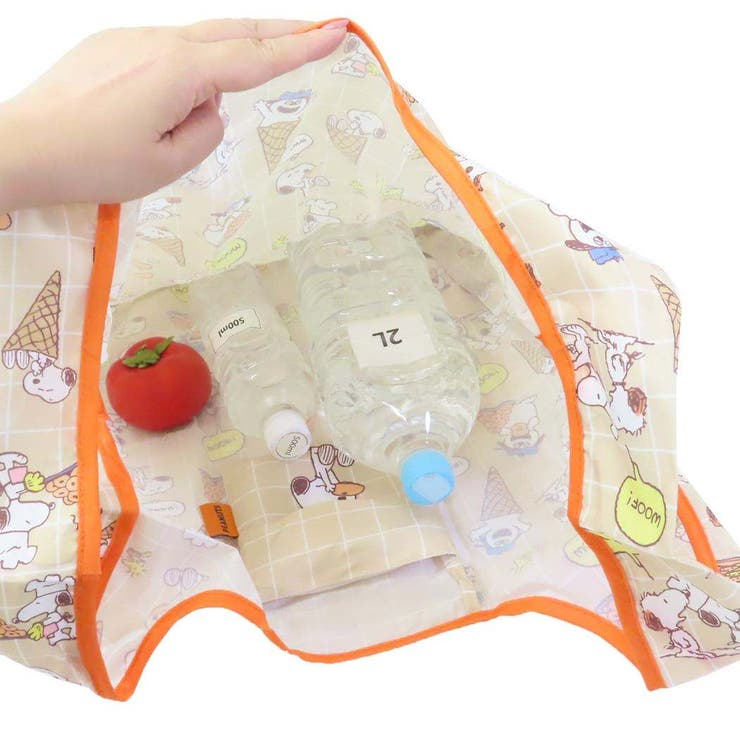 スヌーピー エコバッグ マルシェショッピングバッグ | cinemacollection | 詳細画像3 