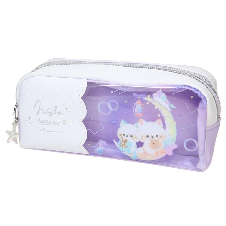ナイトミャウ ペンポーチ ツインファスナーペンケース | cinemacollection | 詳細画像1 