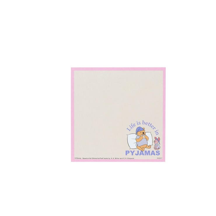 くまのプーさん メモ帳 スクエアメモ | cinemacollection | 詳細画像7 