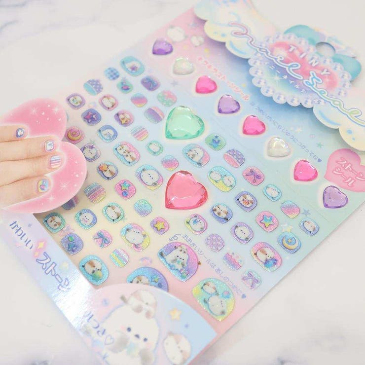 キッズコスメ タイニーネイルシール きらりんエナガマーチ | cinemacollection【KIDS】 | 詳細画像2 