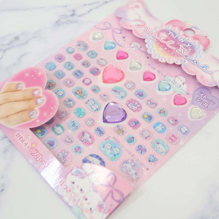 キッズコスメ タイニーネイルシール おやすみバニー | cinemacollection【KIDS】 | 詳細画像2 