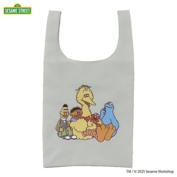 セサミストリート エコバッグ ショッピングバッグ | cinemacollection | 詳細画像1 