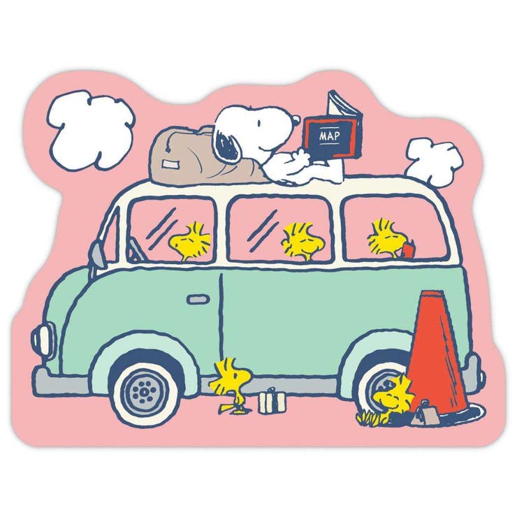 スヌーピー メモ帳 ダイカットメモ | cinemacollection | 詳細画像1 