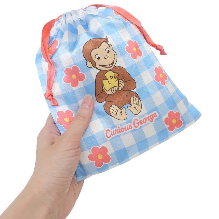 おさるのジョージ 巾着袋 リボン巾着 | cinemacollection | 詳細画像2 