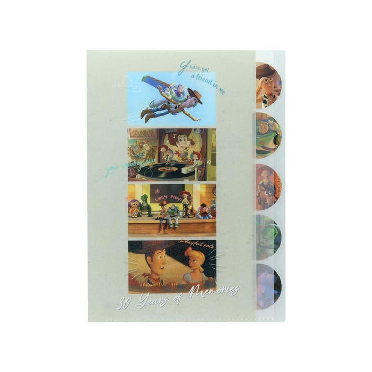 トイストーリー ポケットファイル ダイカットクリアファイル5P | cinemacollection | 詳細画像1 